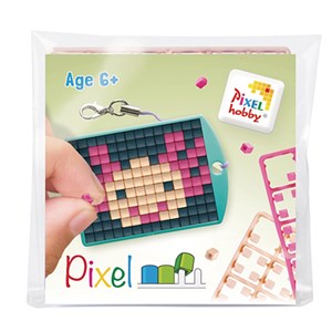 Pixelhobby - Nøglering Startsæt, Axolotl Pink