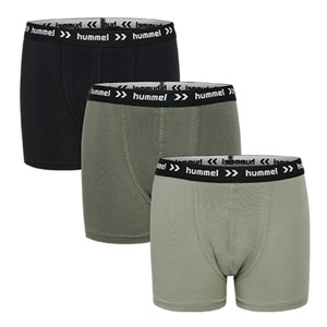 Hummel - Nalle Boxers 3 Pack, Castor Gray