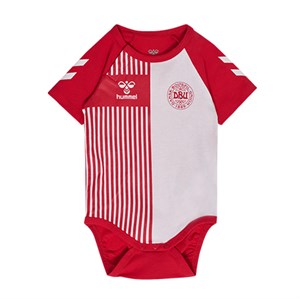 Hummel – HmlMINI DBU STRIPY BODY S/S, Tango Red
