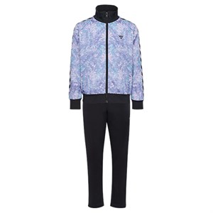 Hummel - hmlJR SHIMMER TRACK SUIT, Black
