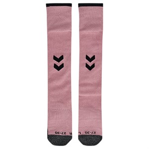 Hummel - hmlJR SHIMMER CORE FOOTBALL SOCKS, Pink Nectar