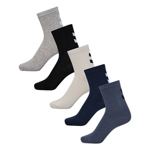 Hummel - hmlMAKE MY DAY SOCK 5-PACK, Dress Blues