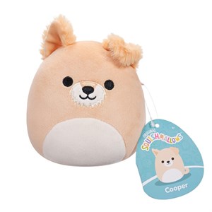 Squishmallows - 19 cm P23 Bamse, Cooper Dog