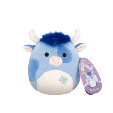 Squishmallows - 19 cm Bamse, Bermayeh Bull