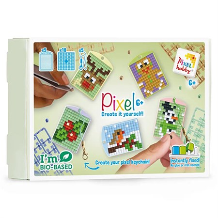 Pixelhobby - Nøglering Tema Box, Christmas II