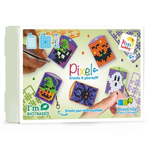 Pixelhobby - Nøglering Tema Box, Halloween
