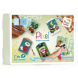 Pixelhobby - Nøglering Tema Box, Juletid