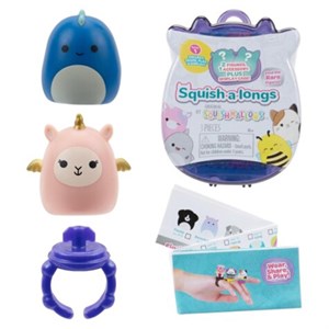 Squishmallows - Squish-a-longs 2,5 cm Blind 2 Pack, Ass