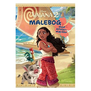 Forlaget Carlsen -  Vaiana 2 - Malebog