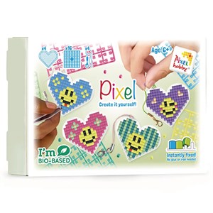 Pixelhobby - Hjerte Tema Box, Smileys