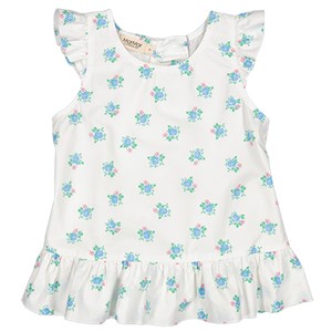 MarMar - Tawny Poplin Top, Summer Bouquet