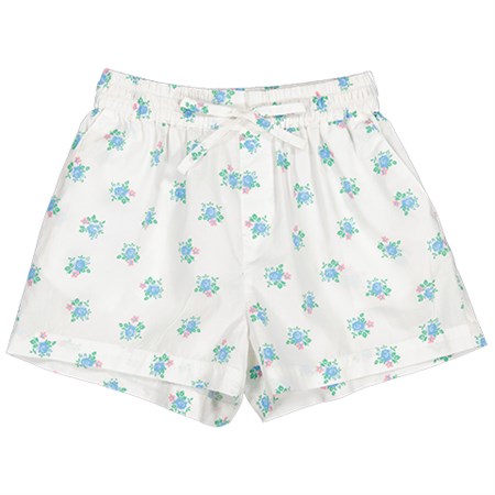 MarMar - Tawny Poplin Shorts, Summer Bouquet
