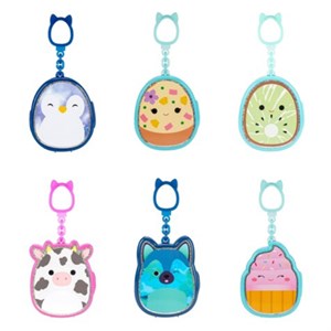 Squishmallows - Squish-a-longs 2,5 cm Clip-a-long 3 Pack, ass