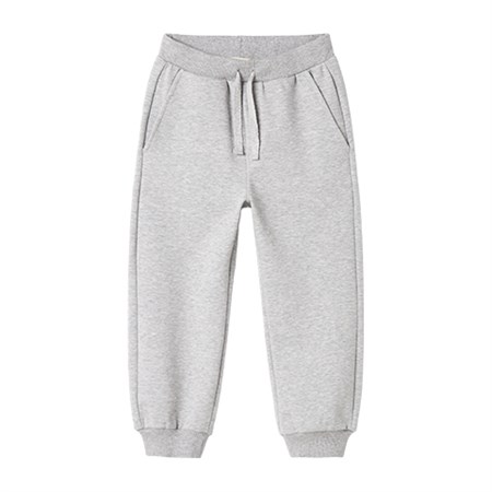 MarMar - Pelon Double Jersey Sweatpants, Light Grey Melange