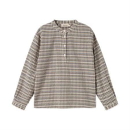 MarMar - Tokyo, Seersucker Check Shirt, Pilot Navy Check