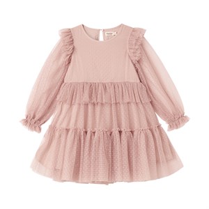 MarMar - Doth Tulle Dotty Dress LS, Faded Rose