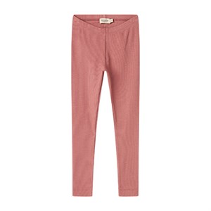 MarMar - Modal Fine Rib Leggings, Perished Rose
