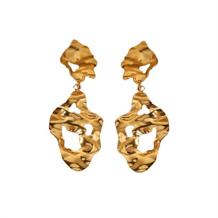 By Stær - Sofia Øreringe, Forgyldt