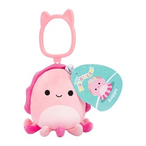 Squishmallows - 9 cm P26 Clip On, Auggie Cuttlefish