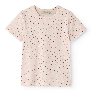 MarMar - Tago Top SS Modal Smooth Print, Happy Hearts