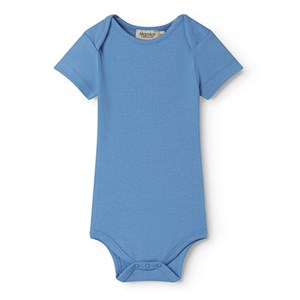 MarMar - Ben Modal Fine Rib Body SS, Surf Blue
