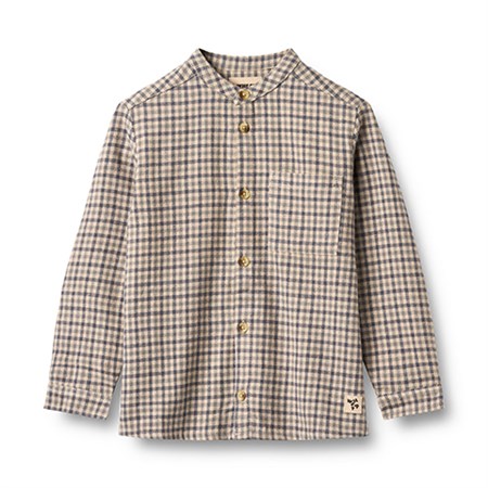 Wheat - Shirt Willum LS, Blue Check