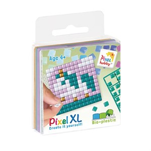 Pixelhobby -  XL Magnet Fun Set, Baby Unicorn