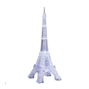 Robetoy - CRYSTAL 3D PUZZLE EIFFEL TOWER CLEAR 96pcs
