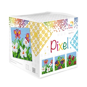 Pixelhobby - Pixel Cube, Blomster
