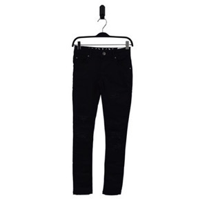 HOUNd - XTRA SLIM Ripped Semi Jeans, Black