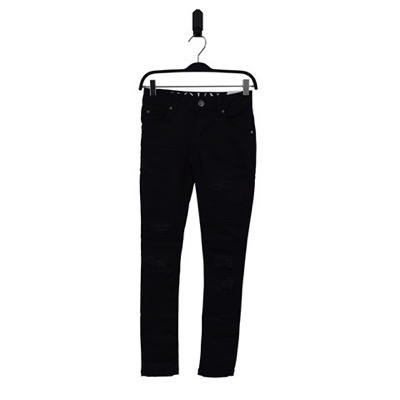 HOUNd - XTRA SLIM Ripped Semi Jeans, Black