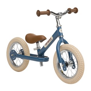 Trybike - Balancecykel - 2 hjulet, Vintage Blue