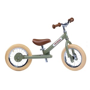 Trybike - Balancecykel - 2 hjulet, Vintage Green