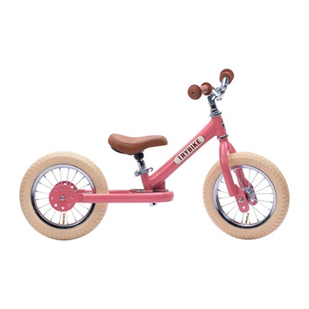 Trybike - Balancecykel - 2 hjulet, Vintage Rose