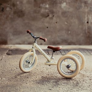 Trybike - Balancecykel - 3 hjulet, Vintage Creme