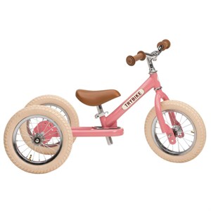 Trybike - Balancecykel - 3 hjulet, Vintage Rose