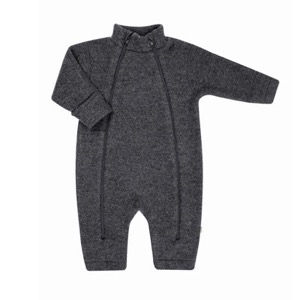 Joha - Jumpsuit 2i1 Uld, M.Grå Melange