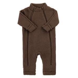 Joha - Jumpsuit 2i1 Uld, Mørk Brun