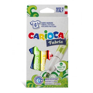 Carioca - Tekstil Tuscher, 6 stk.