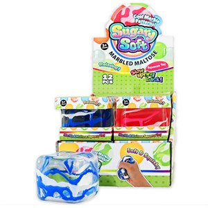 Robetoy - SQUEEZE SUGAR ICE CUBE MARBLE 5 CM, Ass. 