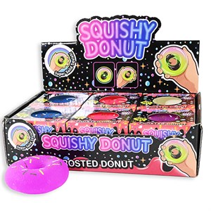 Robetoy - SQUEEZE Sugar Donut 7 cm., Ass.