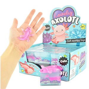 Robetoy - SQUEEZE Soft Axolotl 7 cm. Ass.