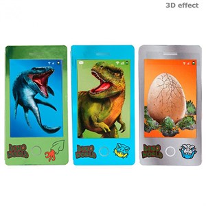 Dino World - 3D Malebog Mobil, Vælg Mellem 3 Farver