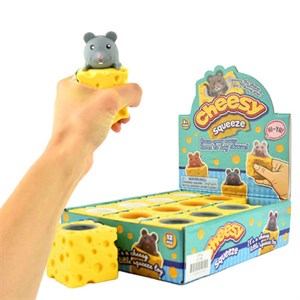 Robetoy - SQUEEZE Mouse Cheese 6 cm., 3 ass.