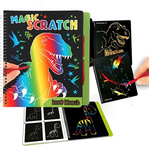Dino World - Magic Scratch Bog