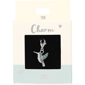 Depesche - Charms 108 Kolibri - Guldbelagt