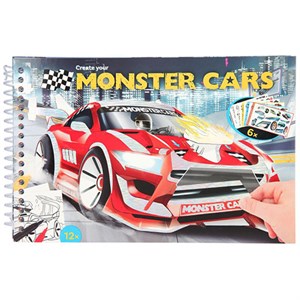 Monster Cars - Lomme Malebog