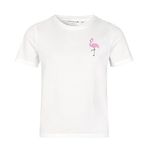 Rosemunde - T-shirt Med Flamingo