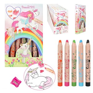 Princess Mimi - Farveblyanter og Blyantspidser
