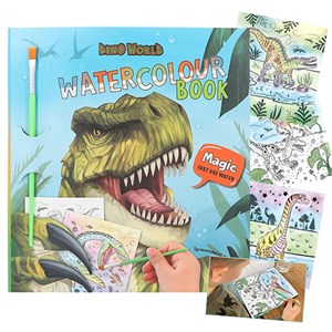 Dino World - Magisk Vandmalebog